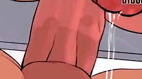 Bull sucked by boar