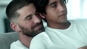 Young gay crony looses abstinence to older beau