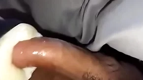 Fucking my homemade sex toy onwards s.