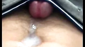 Cumming without hands in excess of my stomach and navel!