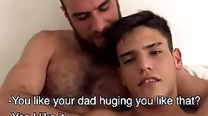 Latin teen turn son shares turn dad with boyfriend threesome - walter, tommy