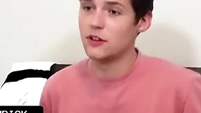 Innocent teen varlet gets his perfect far butt spanked for his bad grades by his strict stepfather