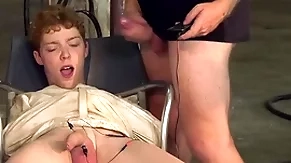 Restrained ginger avery munroe gives abb? sebastian kane bj