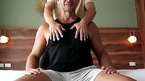 'i never cum with my wife' married abb? matt is excited to be milked by skinny twink