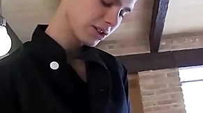 Homo cooks ass bang hard and fast after prepping the kitchen