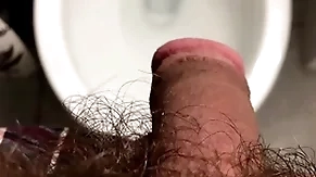 Grouchy osofroze peeing in doctor's toilet hd