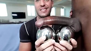 Gaywire - izzy shares his big black detect with reference to parker's white ass