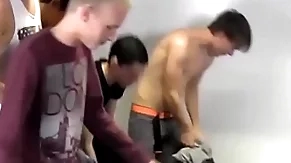 Butt pirates finish feeling perverted orgy fuck fest party