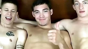 Jasonsparkslive - hung twinks swap acid-head and fuck bareback in hot 3-way