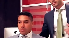 Menatplay suited andy star and salvador mendoza anal engender
