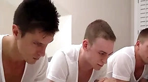 Missionary boys have hard trinity sex after their prayer