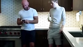 Young gay boy is in love with his step daddy