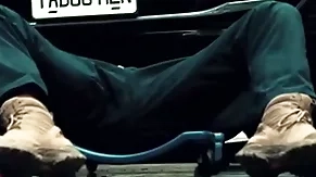 Closeted motor car mechanic fucked rough by his fellow-worker