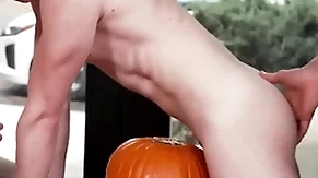 Gaycest - devious uncles teaches boys how to fuck a pumpkin
