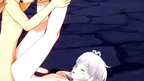 Genshin impact yaoi - aether with an increment of kazuha footjob with an increment of bareback with creampie - sissy crossdress japanese asian manga anime film  game porn gay