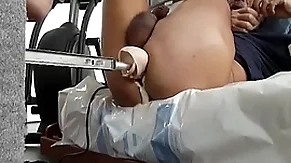Another attaching be advantageous to a fuck machine session. i duff obtain fucked for hours. i made a greater dildo head. i like to feel when the big head comes in and out be advantageous to my ass