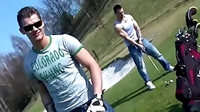 Gaywire - two hot european studs breeding outdoors, no shame