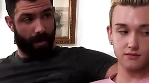 His stepdad understands the stepson attraction to older guys, so he invites him to supplement wide on a nasty trio with the older guy next door