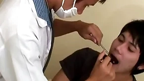 Slim asian turn out that in the event of barebacked by doctor for cumshot
