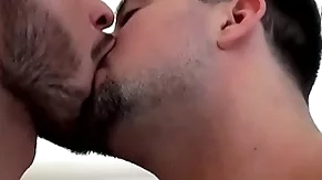 Naughty hunk mason lear pees and cums wih justin monastic