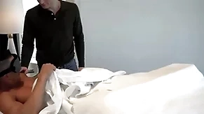 Step nephew pretty keeping of step uncle's morning wood