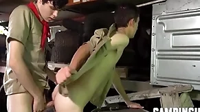 Boyscouts fuck in an abandoned warehouse in eradicate affect woods