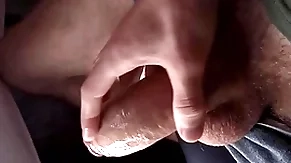 The guy's chunky dick ritzy with the addition of he has almost nightmare cum, close-up, bleat