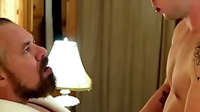 Gaycest - cute hairless boy barebacked by hung erotic grampa-like dude