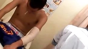 Slim asian barebacked by doctor for jizz authentication checkout