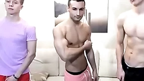Several beautiful and sexy boys