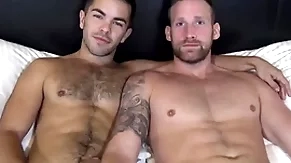 Jasonsparkslive - hairy little otter coupled with smooth muscle bull flip fuck