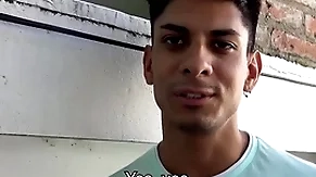 Handsome guy loves fuck with random dudes
