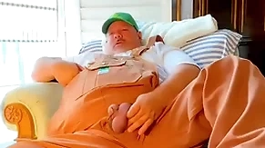 Farmer grandpa tremendous cock cums chunky