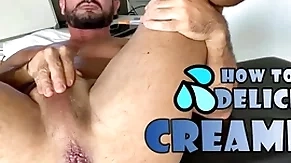 How to make a overrefined creampie (tutorial) cumshot inside full of cum - give alex barcelona
