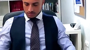 Menatplay klein kerr anal fucks suited gay boss james castle