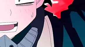 Midoriya gives up his ass nearly his publicly friend bakugo