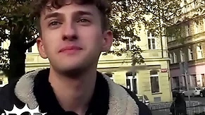 Pretty mendicant at the park swallows a strangert's dick & shows tha he definitely has experience with boners - twink pater