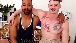 Super top jaxson takes his first cock!