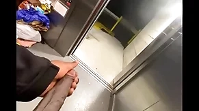 Elevate d vomit elevator got stuck so i stroked my  bbc (solo in the matter of caught)