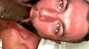 Muscle bottom’s ass gets wrecked, raw bred by cutler x’s uncut unrefined cock