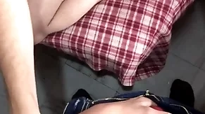 Nerdy latin twink sucks dick pov and gets facial cumshot distance from finalize cock