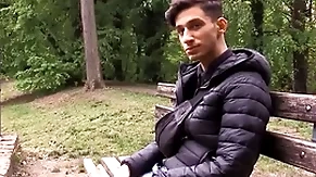 He catches his gf sucking someone else's dick, he then goes to the park and sucks a learn of for money - bigstr