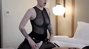 Fabiana uses her evil skills for pegging lance's ass.