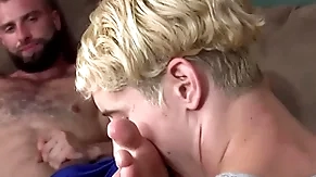 Relaxed steldad in couch receiving a feet kneading - taylor reign, donnie argento - familytwink.com