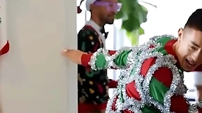 Office xxxmas party / admass / chris damned, felix fox, cody seiya/ full video www.sexmen.com/ma