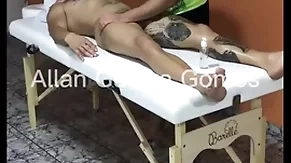 Sessão de massagem com o massagista rio de janeiro fez final feliz no lutador de mma allan guerra gomes completo no x vídeos peppery - parte 1