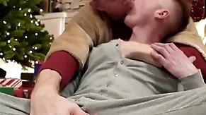 Petite stepson richie did his stepdad on christmas threshold