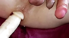 Double lay hold of dildos great creampie