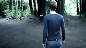 Young clothes-horse caught by vampire ends up analfucking him rough