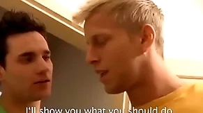 Hot twink kneading